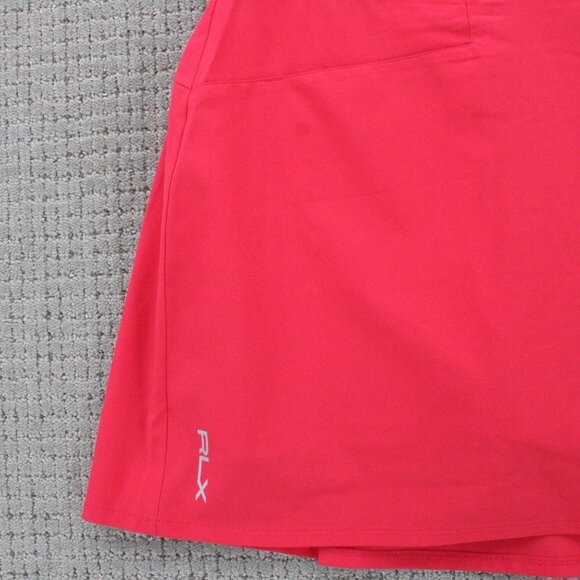 Ralph Lauren RLX Skort Womens Large L Pink GOLF Stretch Back Pleated 17" in NWT - Picture 2 of 10